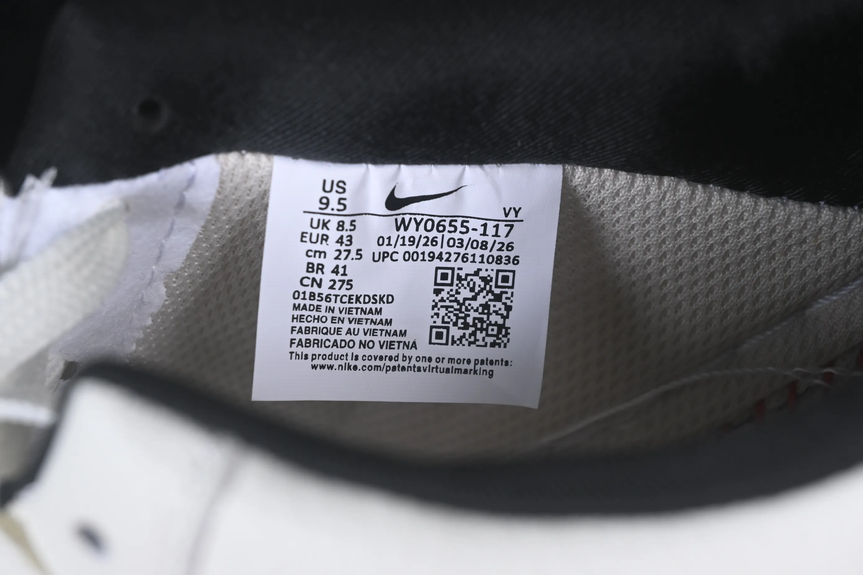 All categories Nk Air Force 1 Air Force series Nk Air Force 1 Low Air Force low-top Nike Air Force 1'07 Low joint model Air Force 1 low-top casual sneakers WY0655-117